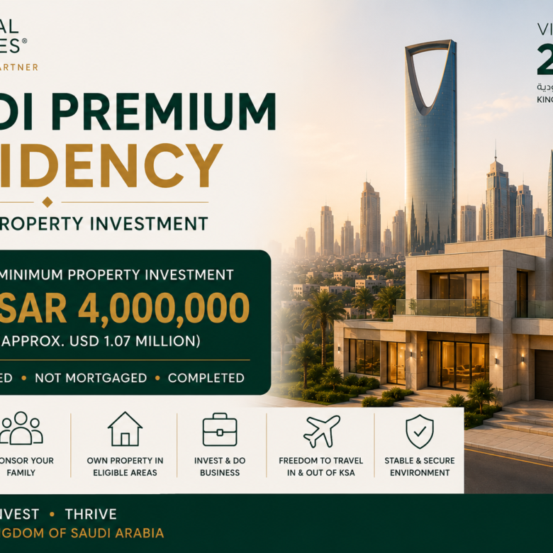 Saudi Arabia Premium Residency Through Property Investment (2026 Guide)