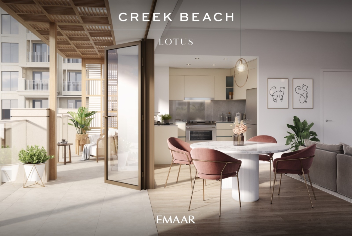 Lotus at Creek Beach by Emaar – Dubai | Presented by Global Estates®