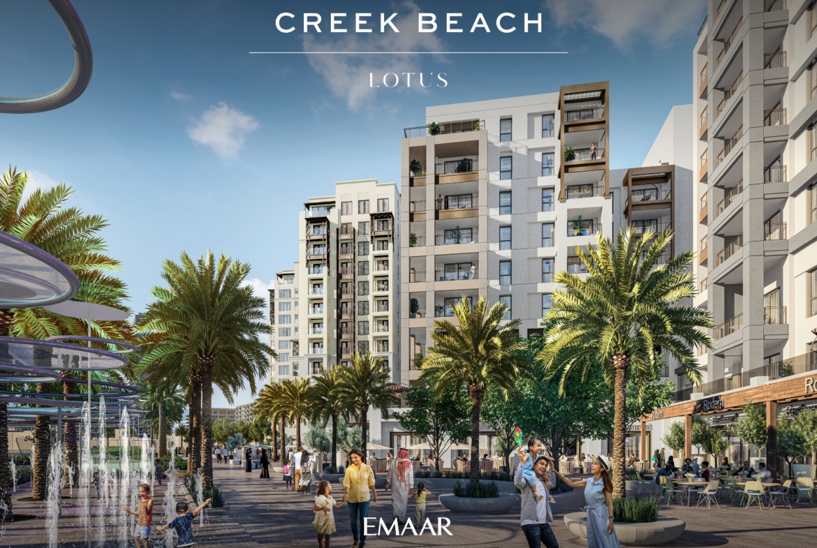 Lotus at Creek Beach by Emaar – Dubai | Presented by Global Estates®