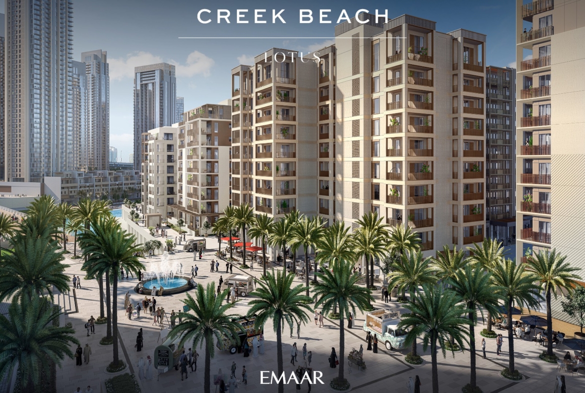 Lotus at Creek Beach by Emaar – Dubai | Presented by Global Estates®