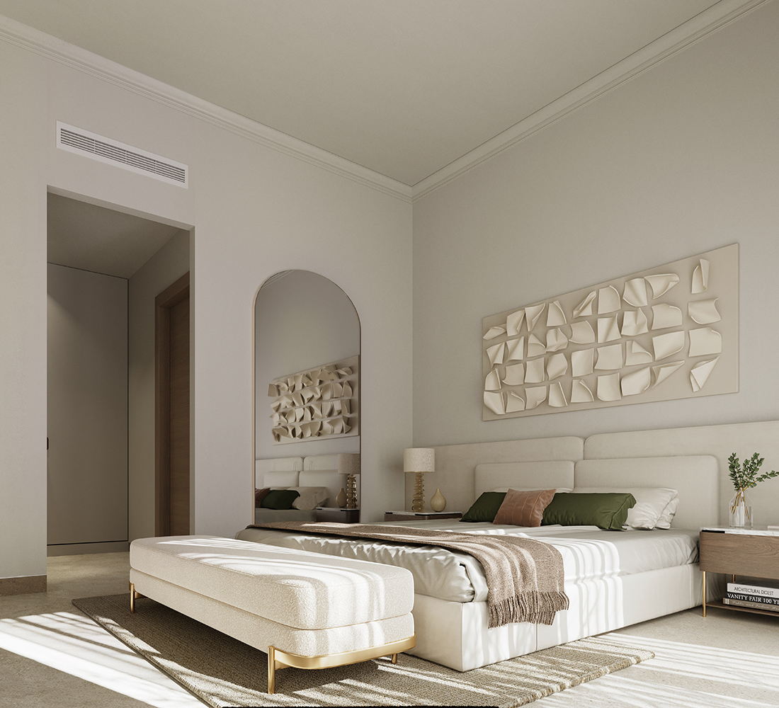 0803-WZ – LavishVilla – MasterBedroom_Cam03 Wadi Zaha – Muscat | Presented by Global Estates®