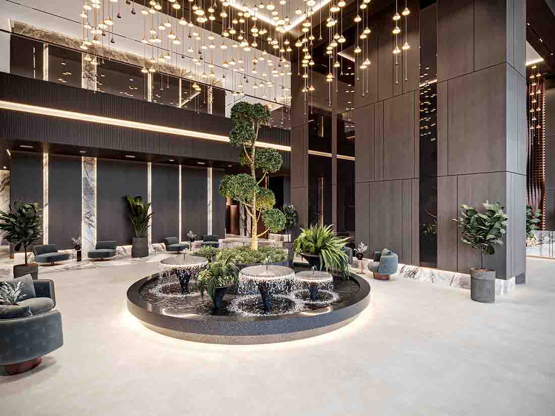 Double Height Signature Lobby 3 Sierra – Dubai | Presented by Global Estates®